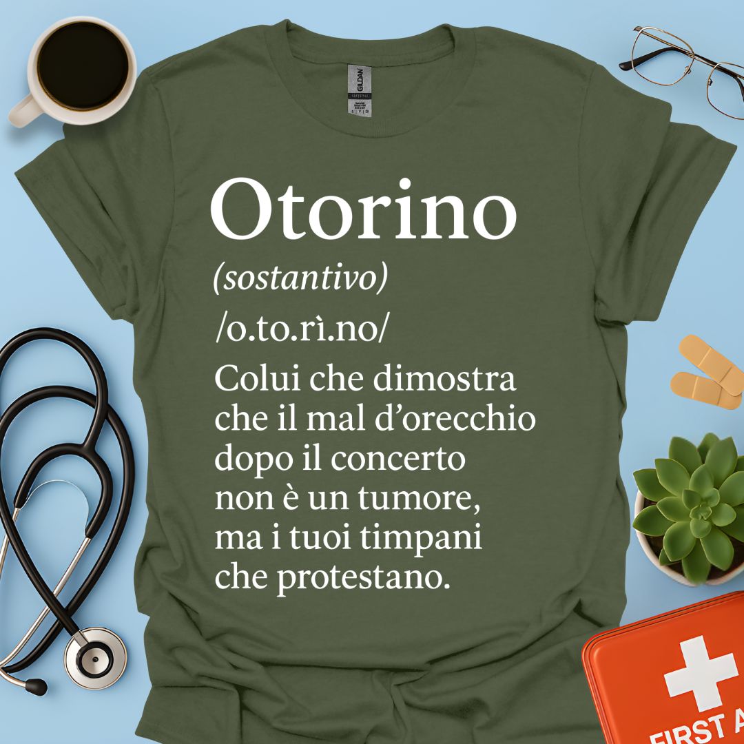 Definizione Otorino Maglietta