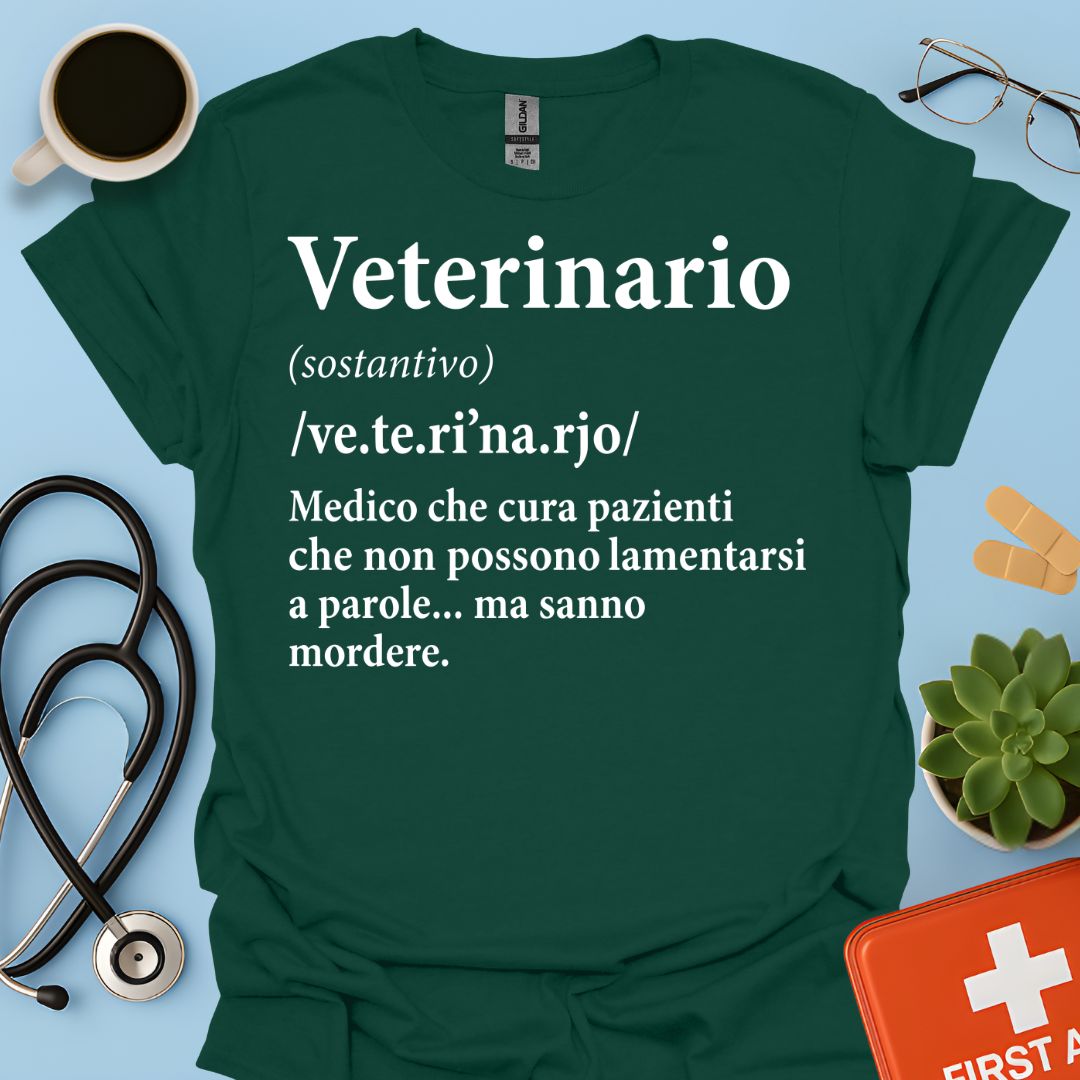 Definizione di Veterinario Maglietta