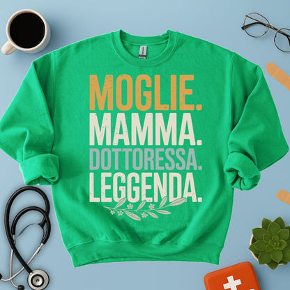 Felpa Mamma Dottoressa Medico