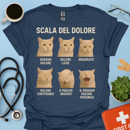 Scala del Dolore dei Gatti - Infermiera Anestesista Maglietta
