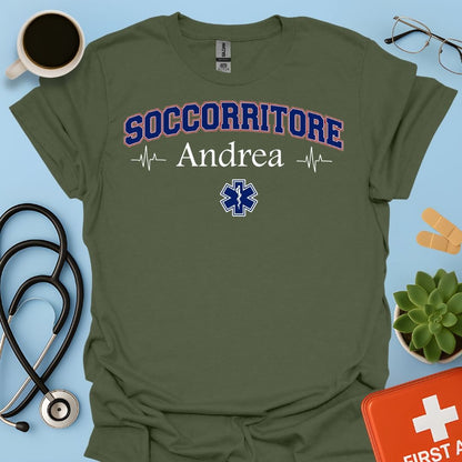 Maglietta Personalizzata Soccorritore