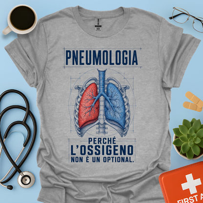 Maglietta Pneumologia – Perché l'Ossigeno Non È un Optional