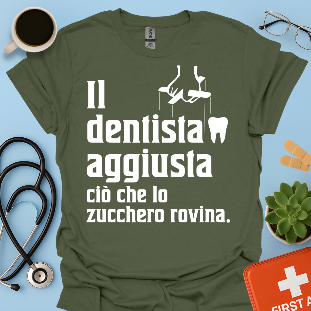 Dentista Divertente Maglietta