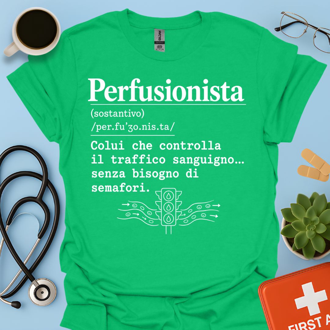 Maglietta Divertente Perfusionista Definizione