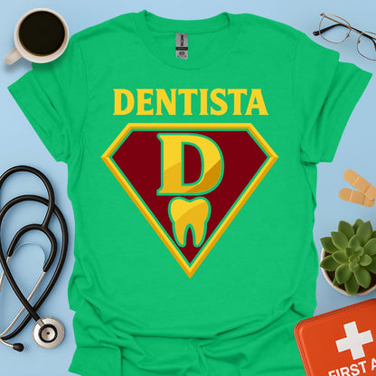 Dentista Supereroe – T-shirt Divertente Regalo Odontoiatra