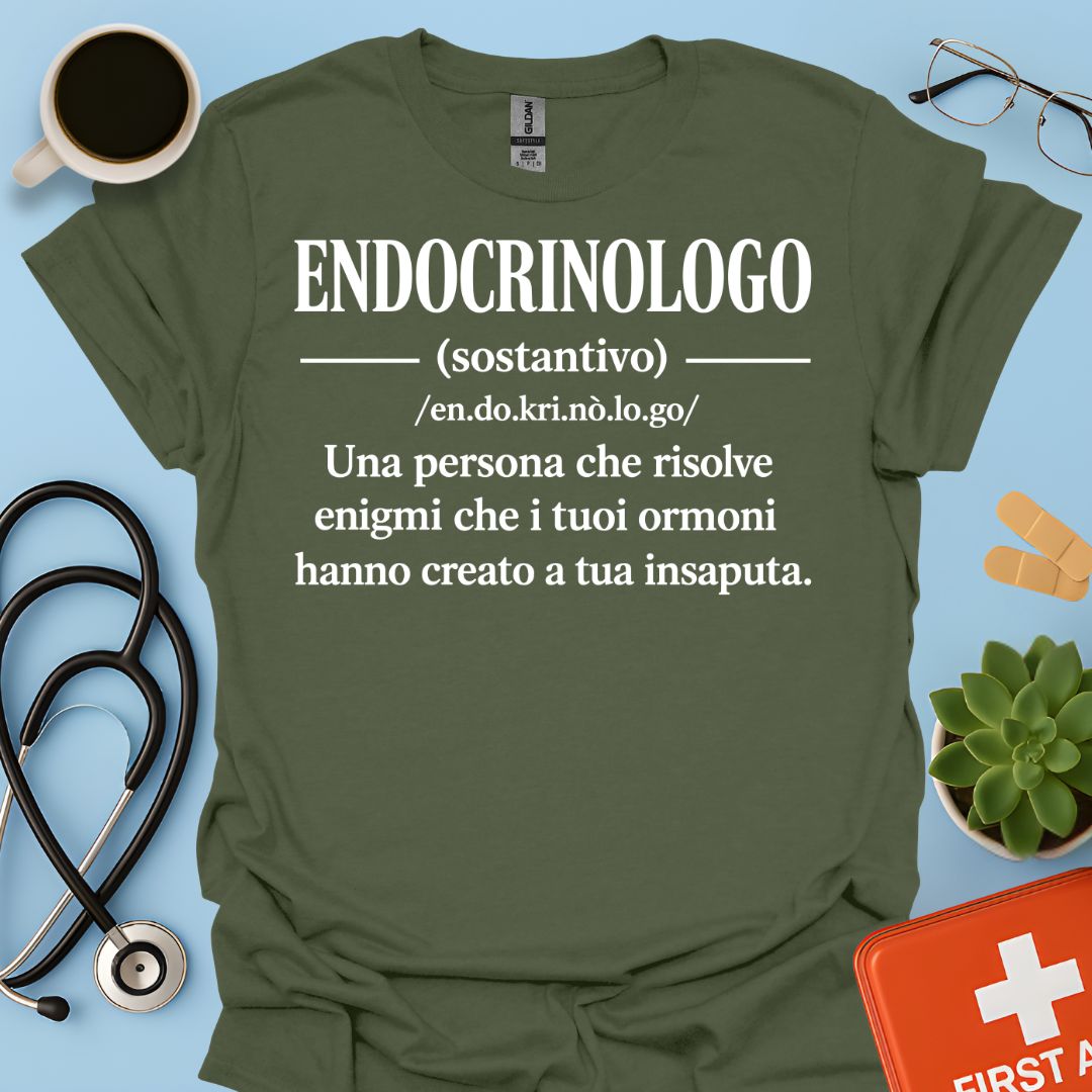 Maglietta Definizione Endocrinologo