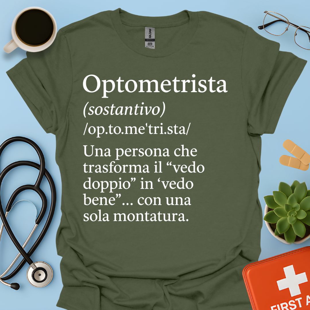 Definizione Optometrista Maglietta
