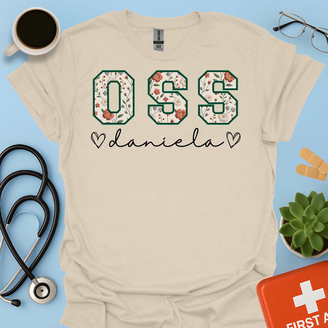 OSS Personalizzata Donna Operatore Socio Sanitario Maglietta