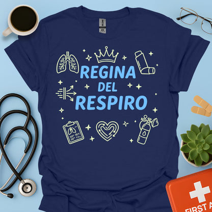 Regina del Respiro - Maglietta Pneumologia e Fisiopatologia Respiratoria
