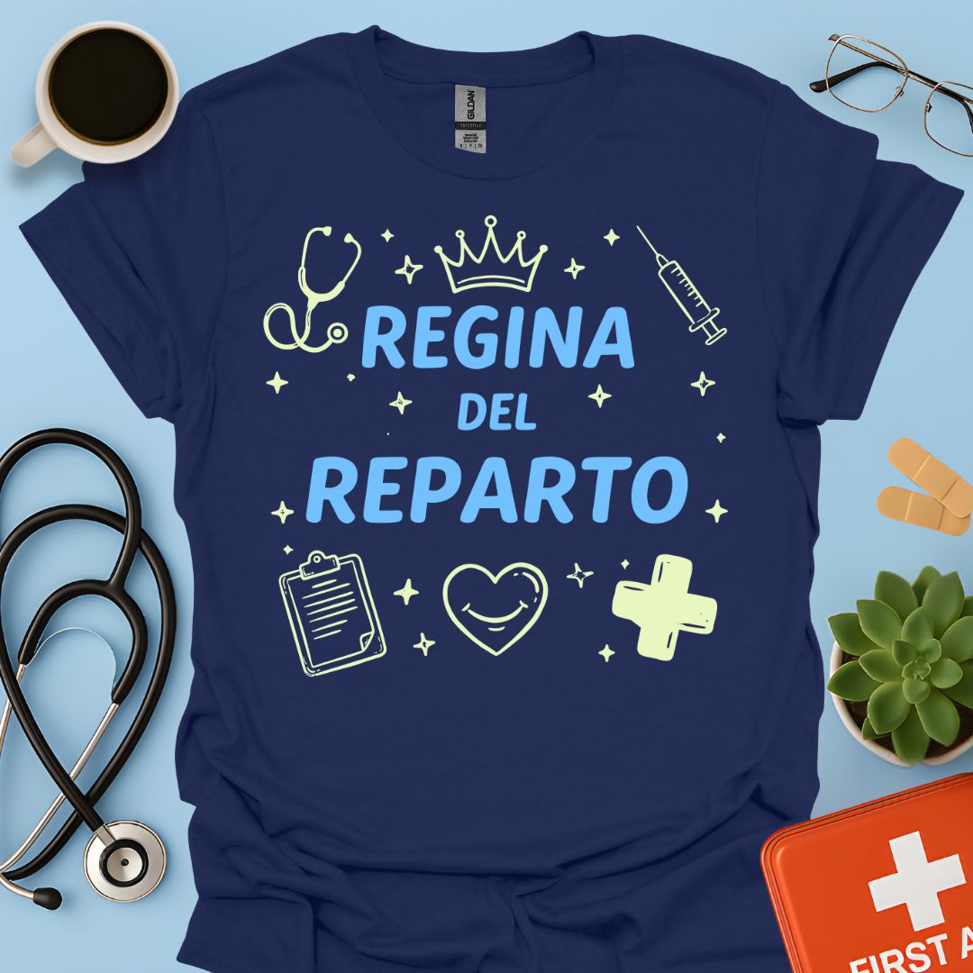 Regina del Reparto - Maglietta Infermiera e Coordinatrice