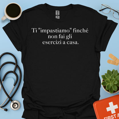 Maglietta Divertente Fisioterapia