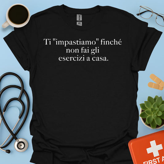 Maglietta Divertente Fisioterapia