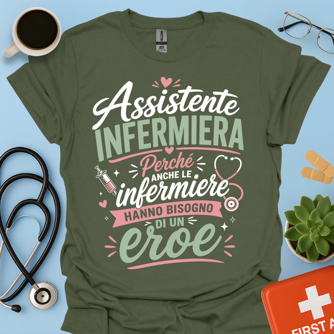 Maglietta Assistente Infermiera