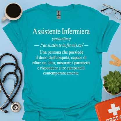 Assistente Infermiera Definizione Maglietta