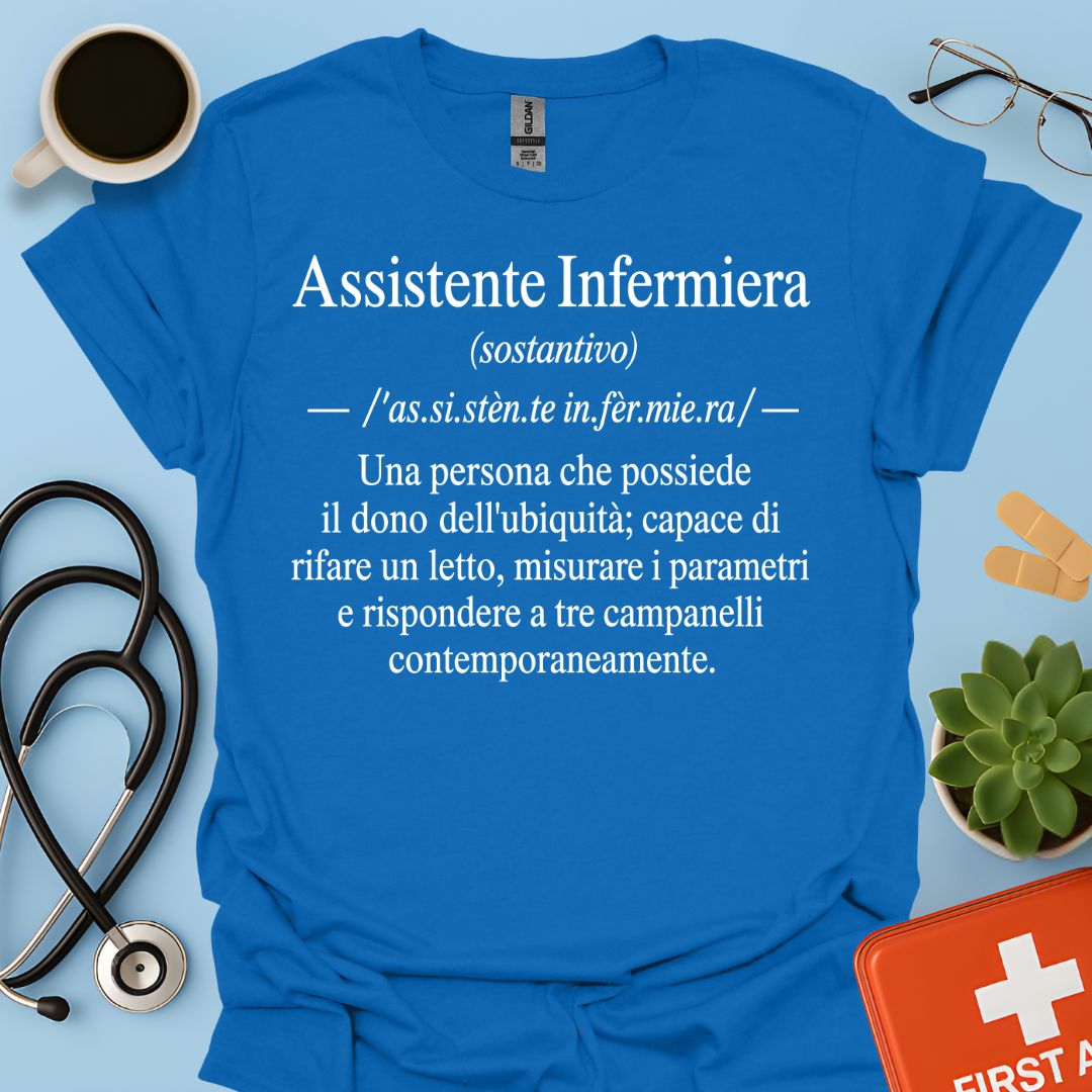 Assistente Infermiera Definizione Maglietta