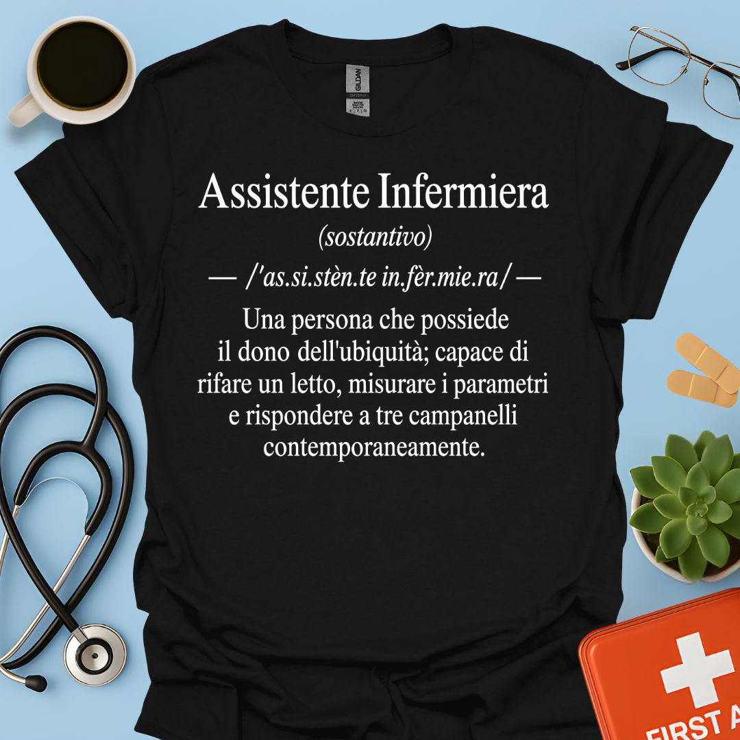 Assistente Infermiera Definizione Maglietta