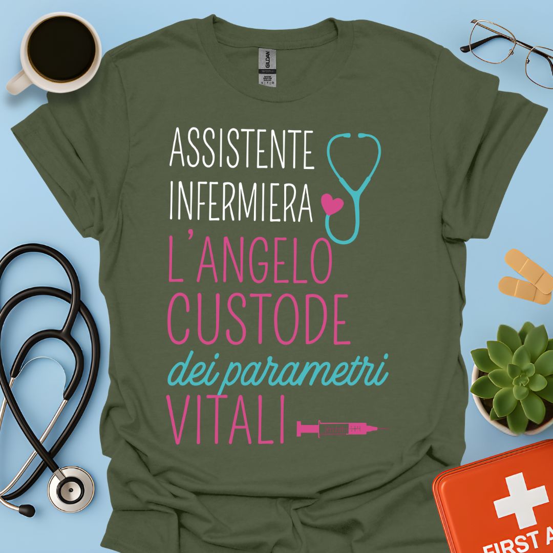 Maglietta Assistente Infermiera - L'angelo Custode