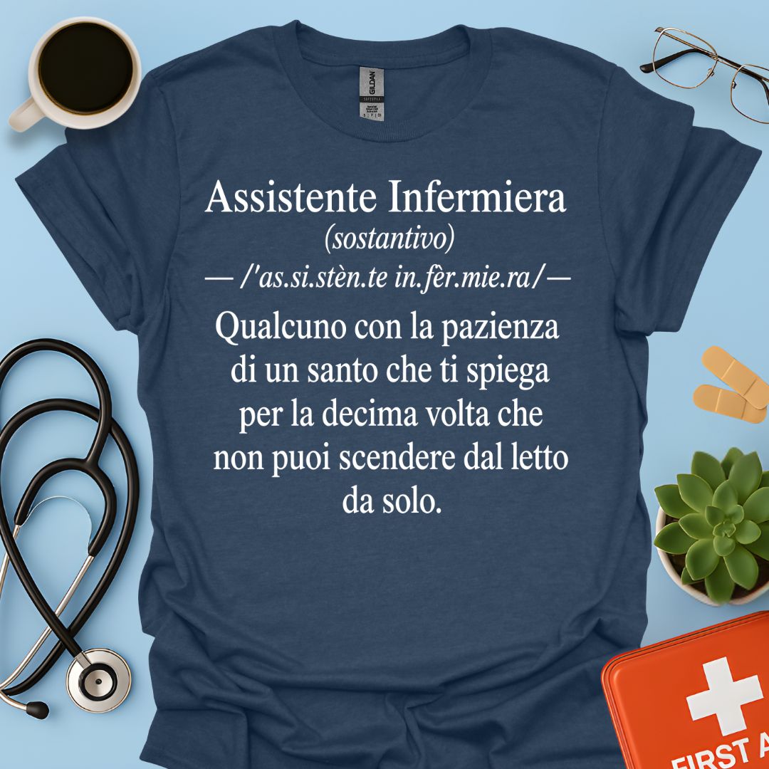 Maglietta Definizione Assistente Infermiera