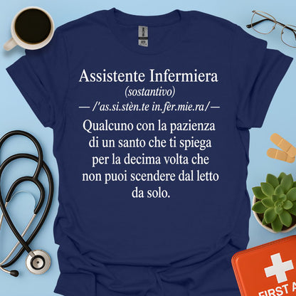 Maglietta Definizione Assistente Infermiera