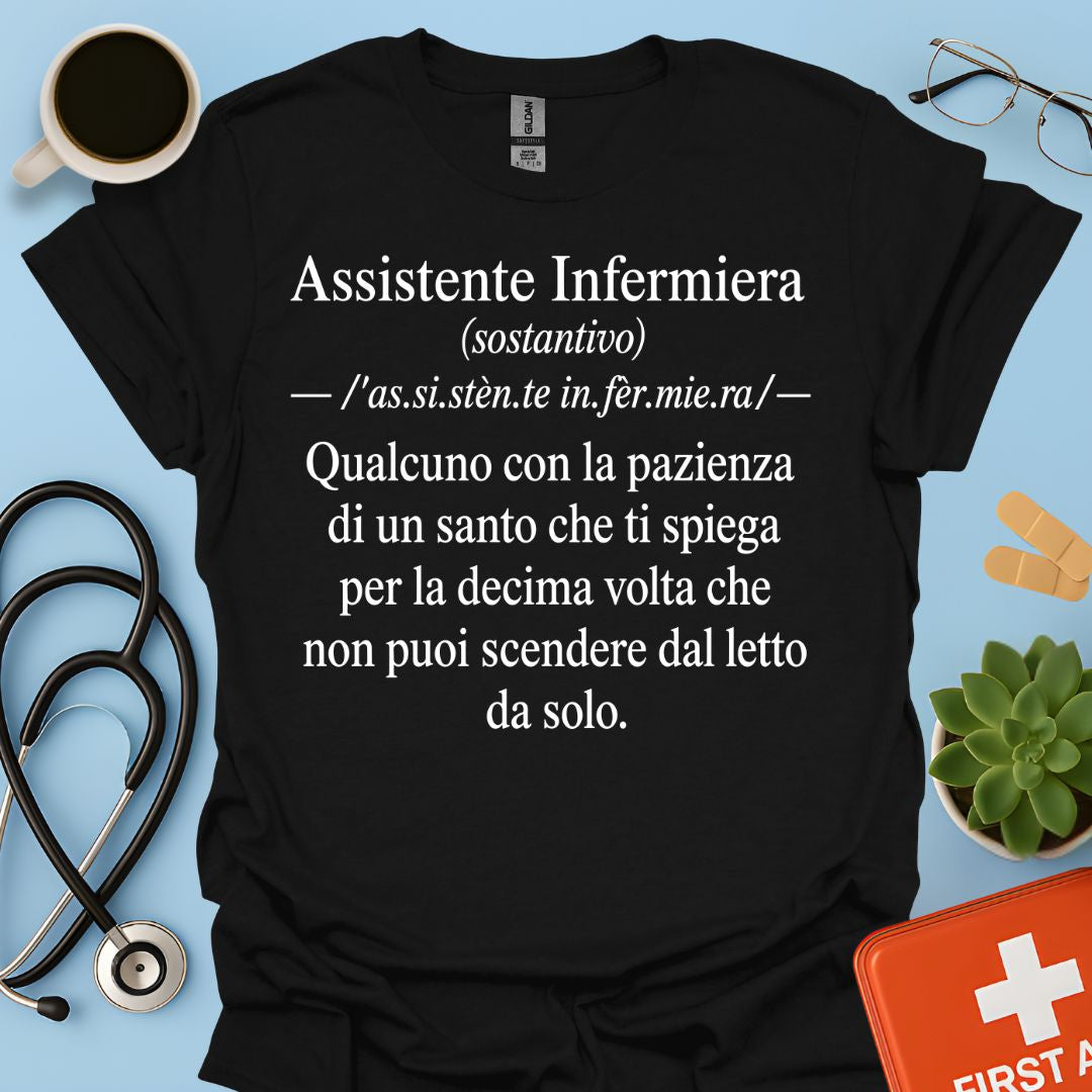 Maglietta Definizione Assistente Infermiera