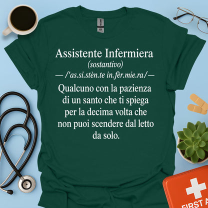 Maglietta Definizione Assistente Infermiera
