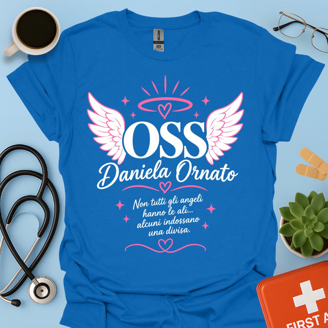 Maglietta OSS Angelo in Divisa – Blu Royal
