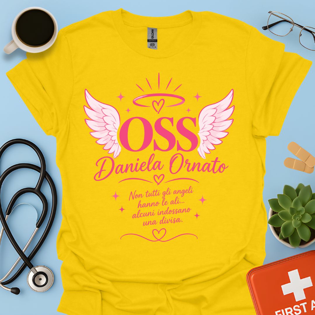 Maglietta OSS Angelo in Divisa – Giallo Daisy