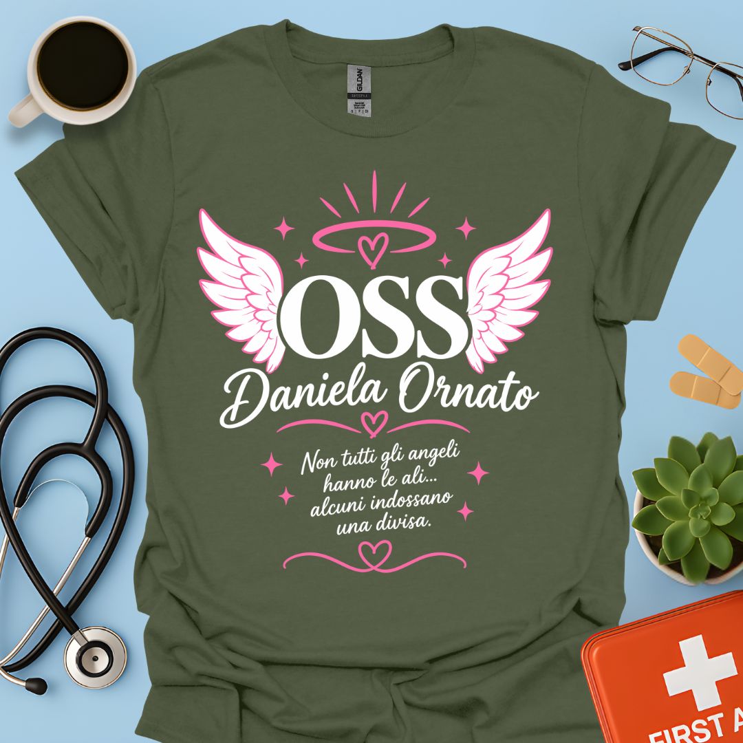 Maglietta OSS Angelo in Divisa – Verde Militare