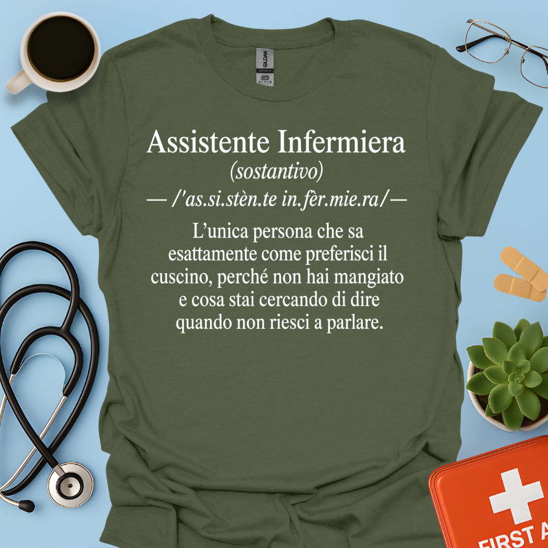 Maglietta Assistente Infermiera
